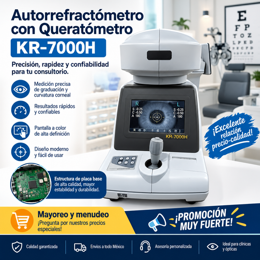 Autorrefractometro con queratometro examen para vista,uso para optometrista,profesional para las opticas