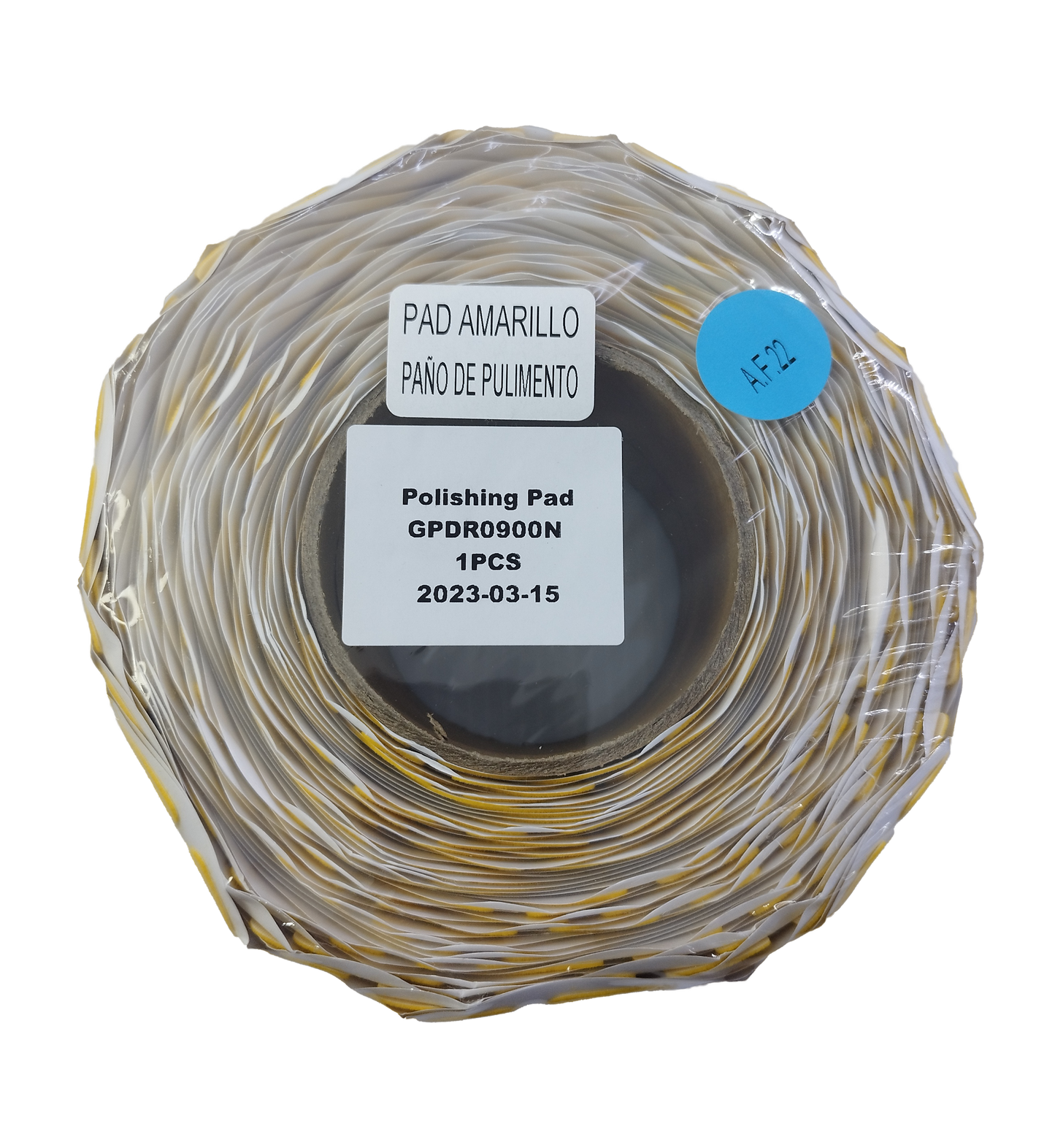 GPDR0900N / ROLLO PAD AMARILLO / PAÑO DE PULIMENTO