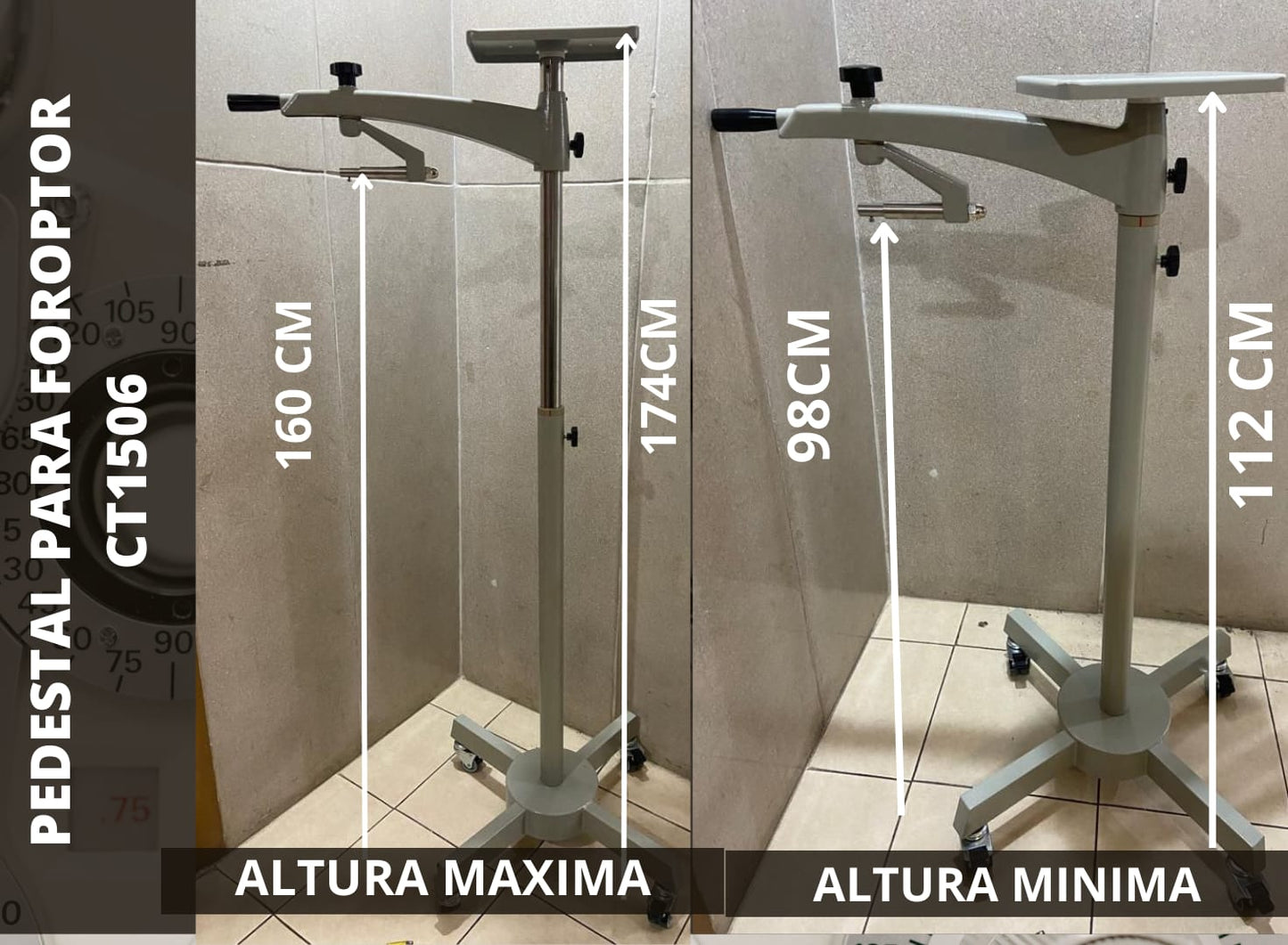 PEDESTAL PARA FOROPTOR / MODELO CT1506