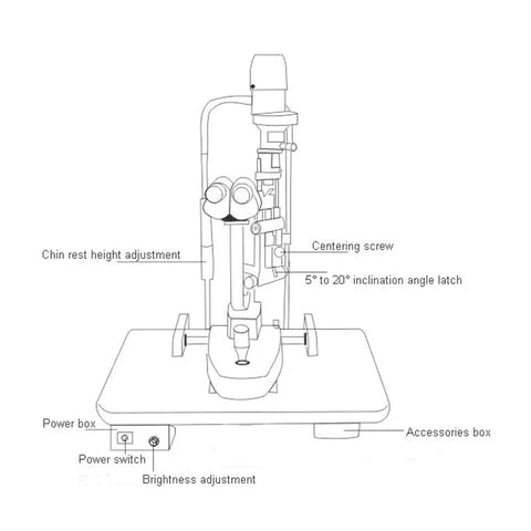 LÁMPARA HENDIDURA PARA OPTICA / MODELO LS-4