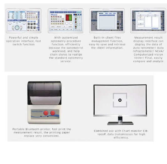 AUTOPHOROPTOR CON IMPRESORA Y TABLET / MODELO CV600