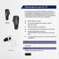 Set Retinoscopio y Oftalmoscopio 3.5V con Mango Recargable Li-ion USB, Iluminador Fibra Óptica, Estuche Rigido | Equipo Optometría Oftalmología