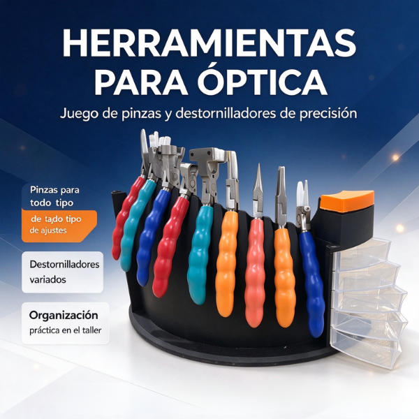 KIT DE HERRAMIENTAS PARA OPTICA / MODELO TH01