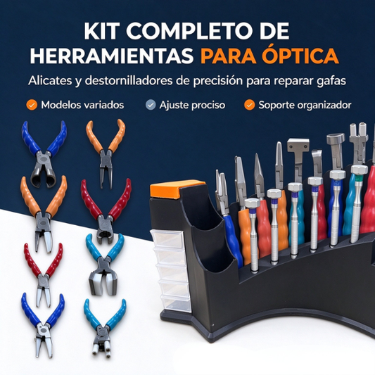 KIT DE HERRAMIENTAS PARA OPTICA / MODELO TH01