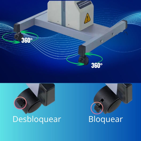 Mesa elevacion sin cajon para autorrefractometro o lampara hendidura equipo optico