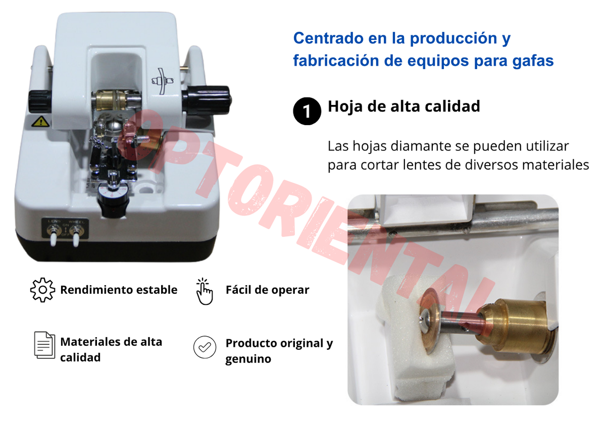 RANURADORA PARA BISEL - EQUIPO DE LABORATORIO / MODELO CT5509B