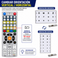 Optotipo Digital Profesional Doble Modo Horizontal / Vertical para Consultorio y las opticas