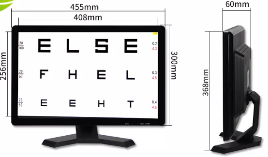 PANTALLA OPTOTIPOS DE 19 PULGADAS / MODELO VC-5