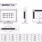 PANTALLA OPTOTIPOS DE 19 PULGADAS / MODELO VC-5